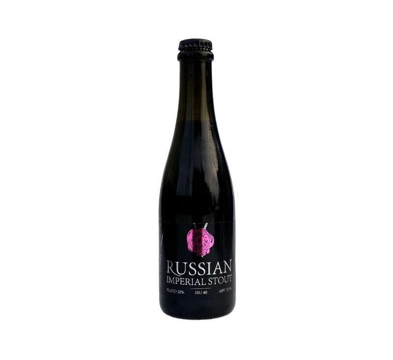 Пиво Konix Russian Imperial Stout Barrel Rioja /Коникс "Русский Имперский Стаут Баррель Риоджа" 375 мл