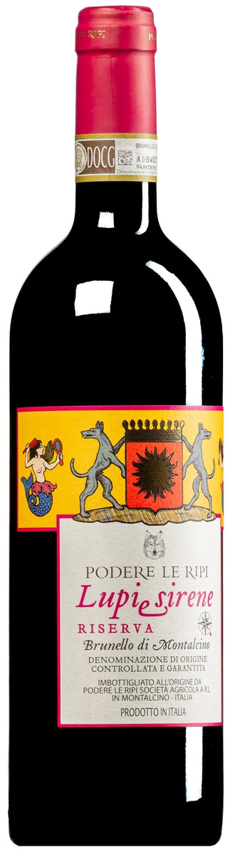 Вино Podere Le Ripi Lupi e Sirene Riserva Brunello di Montalcino DOCG  2019  3000 мл  14%