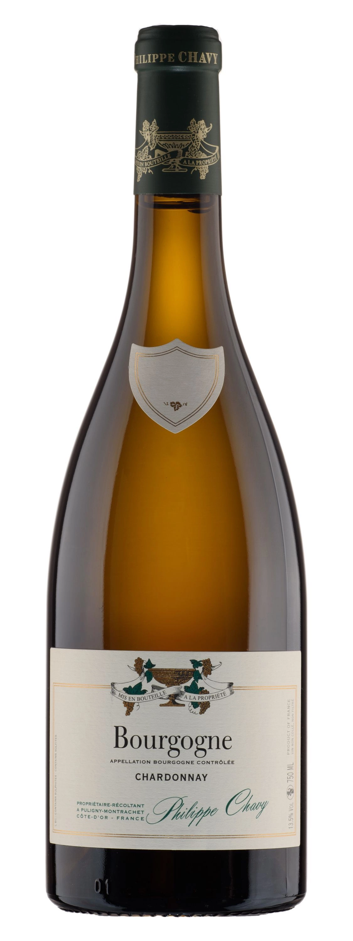 Вино Domaine Philippe Chavy Bourgogne Chardonnay 2021 750 ml 13%