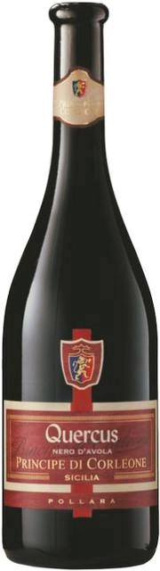 Вино Principe di Corleone Quercus Nero d'Avola Sicilia DOP Принчипе ди Корлеоне Керкус Неро д'Авола 750 мл
