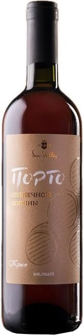Вино Порто Солнечной Долины Белое креп.750 мл