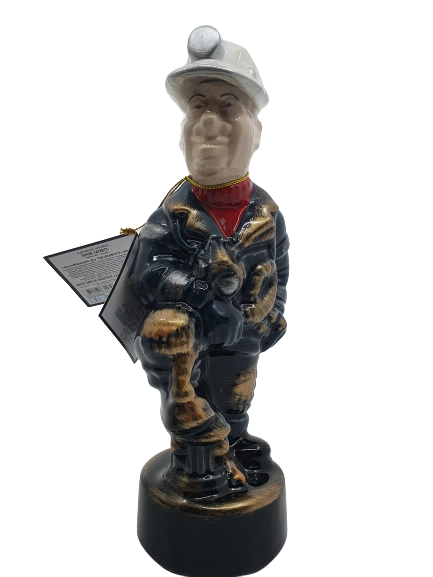 Коньяк  Прошянский Коньячный Завод   Шахтер 7 лет  (фарфор)   в п/у  330 мл