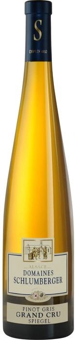 Вино Schlumberger Pinot Gris Grand Cru Spiegel Le Miroir Alsace AOC Шлюмберже Пино Гри Гран Крю Шпигель 2013/14 750 мл
