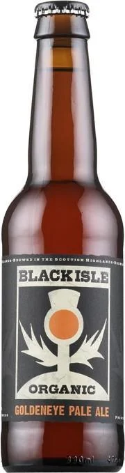 Пиво Black Isle  Goldeneye  Pale Ale  Блак Айл  Голденай Пэйл Эль стекло  330 мл