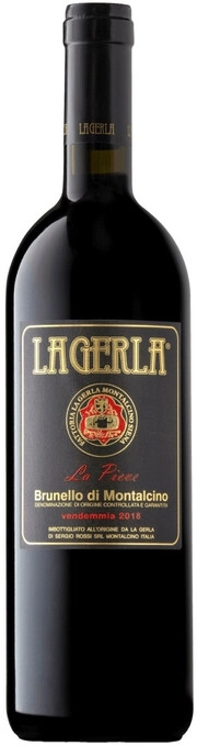 Вино  La Pieve La Gerla Brunello di Montalcino 2018  750 мл  14,5 %