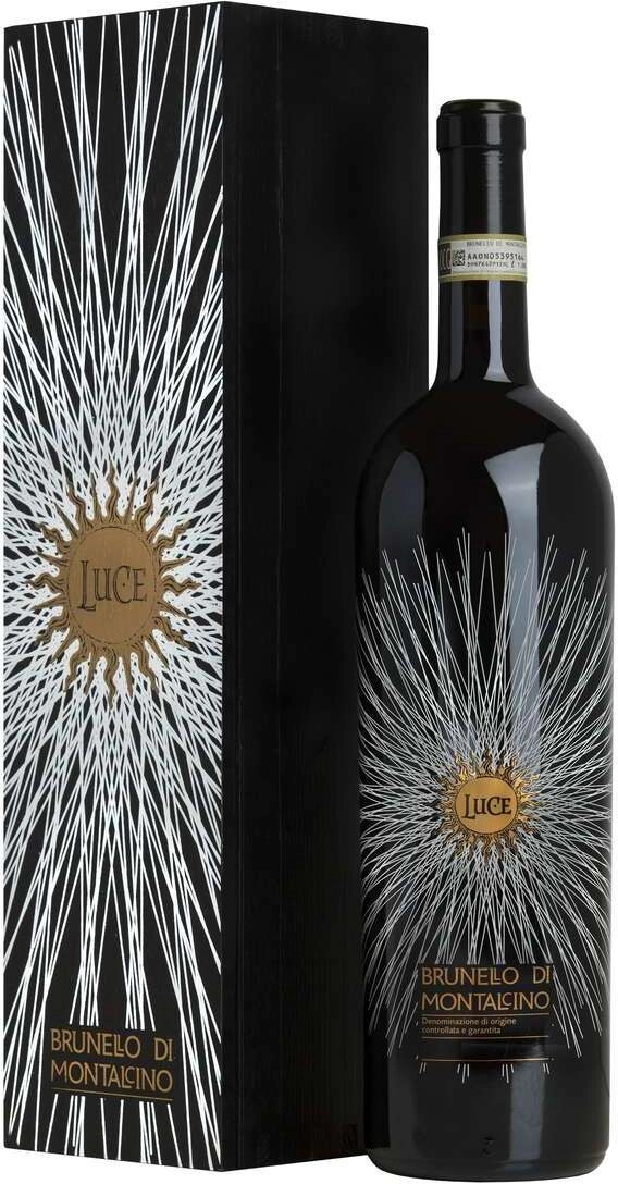 Вино Luce Della Vite Brunello di Montalcino  Люче делла Вите Брунелло ди Монтальчино в подарочной коробке 2017 750 мл