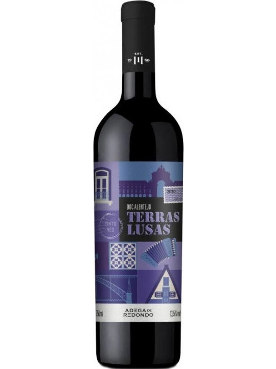Вино Adega de Redondo Terras Lusas Tinto Alentejo DOC  2021  750 мл