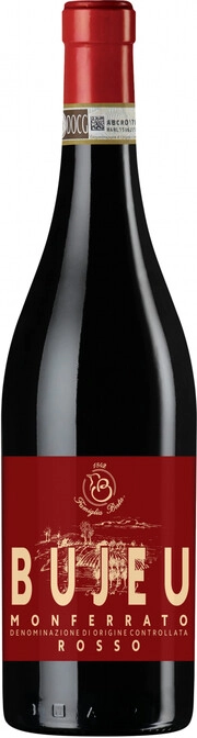 Вино Famiglia Berta  Bujeu Monferrato Rosso DOCG 2018 750 мл