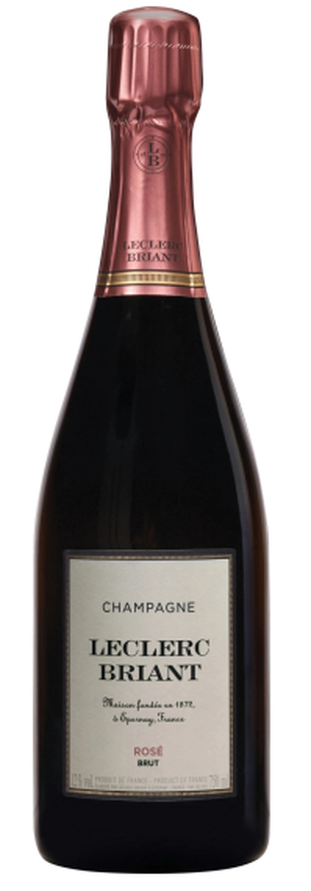 Шампанское Leclerc Briant Rosé Brut Леклер Брийе Розе Брют 2018 750 мл