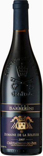 Вино Domaine de la Solitude Châteauneuf-du-Pape Cuvée Barberini  2016 750 мл