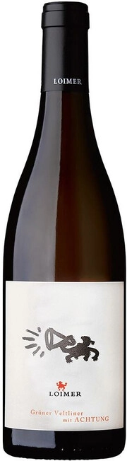 Вино Loimer Gruner Veltliner mit ACHTUNG  Лоймер Грюнер Вельтлинер мит АХТУНГ 2020 750 мл 12%