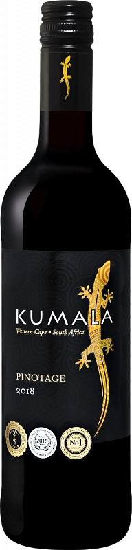 Вино Kumala Pinotage Кумала  Пинотаж 2020 750 мл