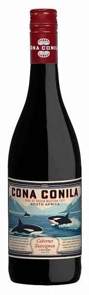 Вино Cona Conila Cabernet Sauvignon Western Cape WO 2024  750 мл 