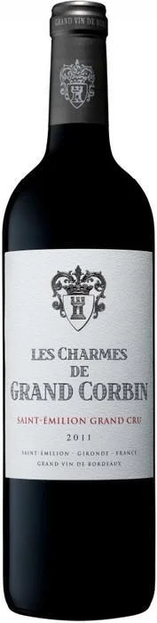 Вино Les Charmes de Grand Corbin Saint-Emilion Grand Cru Classe AOC Ле Шарм де Гран Корбин  2014 750 мл