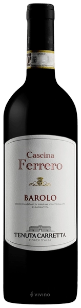 Вино Tenuta Carretta  Cascina Ferrero  Тенута Карретта  Кашина Ферреро 2020  750 мл