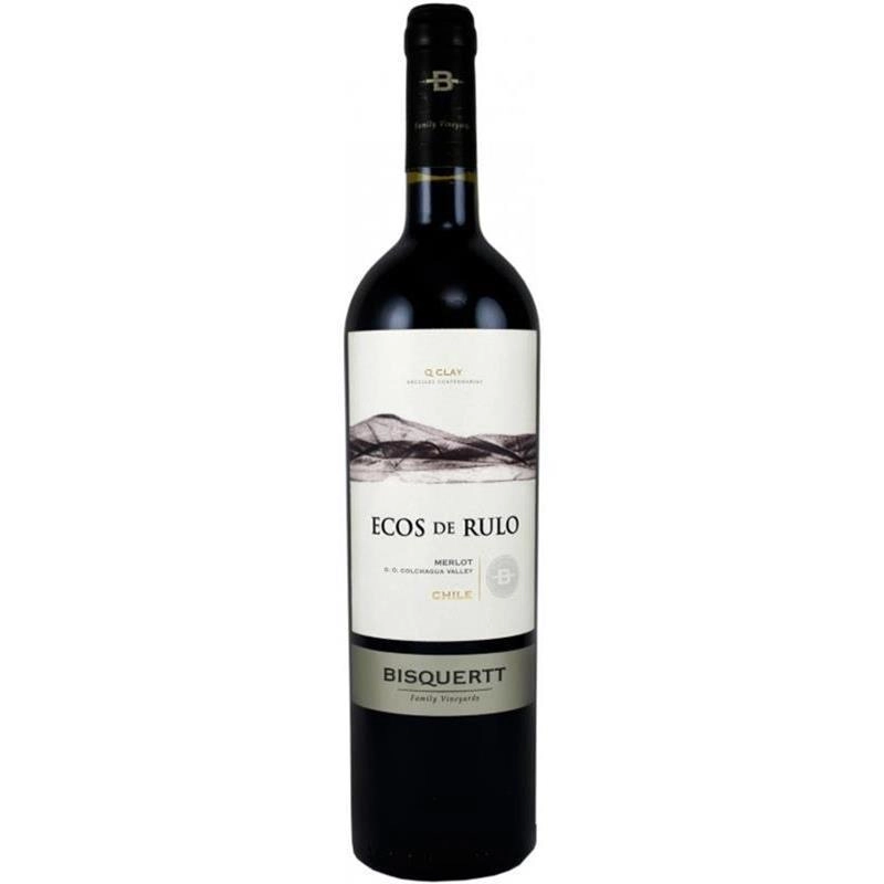 Вино Bisquertt  Ecos de Rulo  Merlot    2016 750 мл