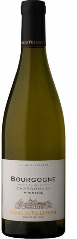 Вино Henri de Villamont Prestige Bourgogne Chardonnay  2019 750 мл