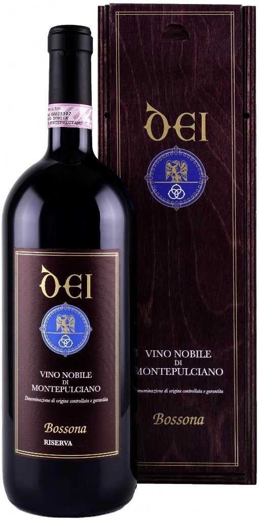 Maria Caterina Dei  Bossona  Vino Nobile Montepulciano Riserva gift box  2018  1,5 л