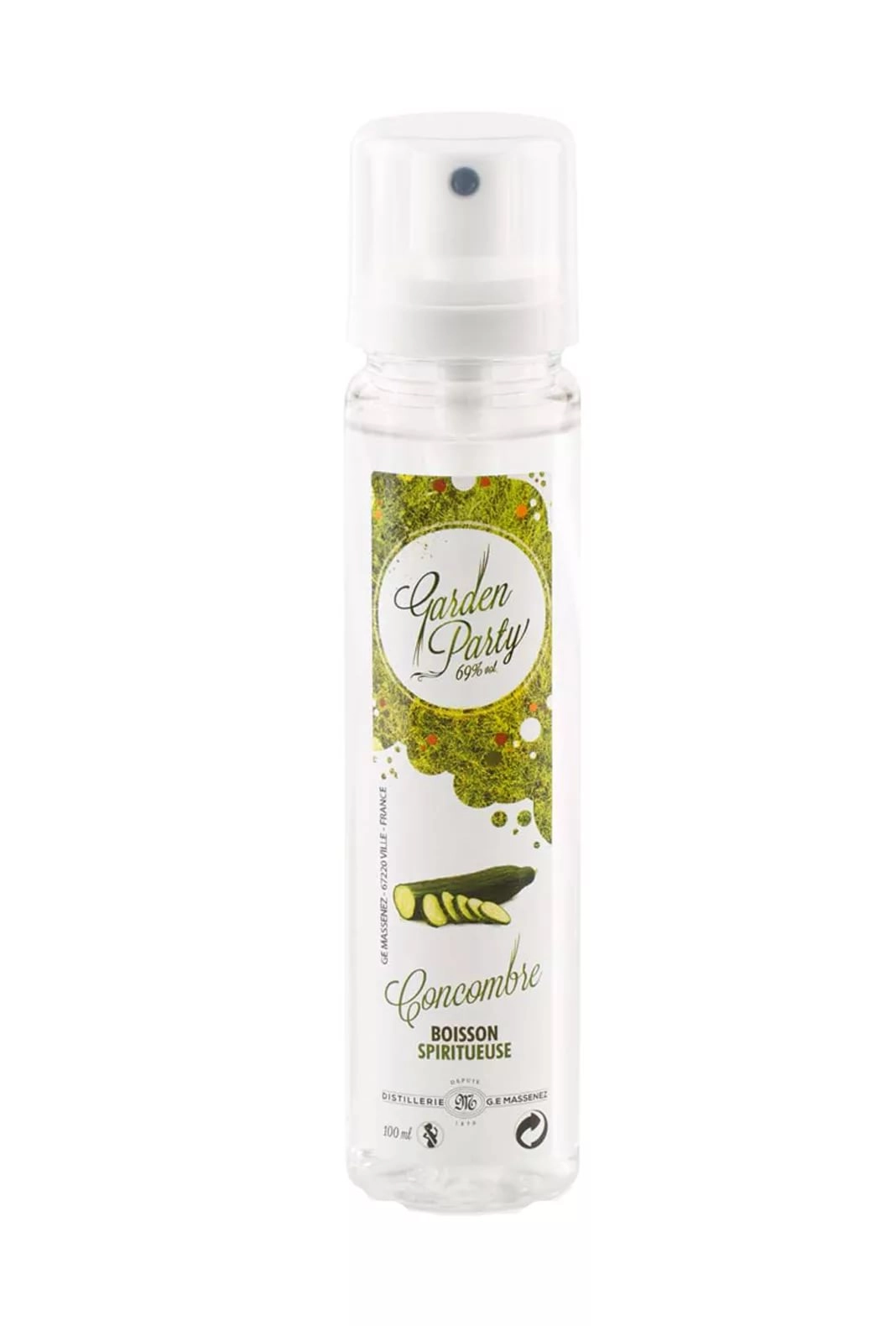 Ликер- спрей  Massenez  Garden Party Concombre Spray   100 мл