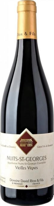 Вино Nuits-Saint-Georges АОС, Vieilles Vignes, Domaine Daniel Rion & Fils Нюи-Сен-Жорж АОС, Вей Винь, Домен Данель Рион и Фис  2018 750 мл