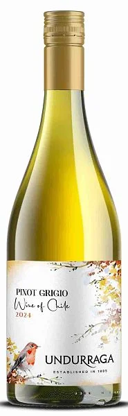 Вино Undurraga Pinot Grigio 2025  750 мл