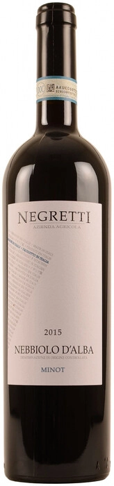 Вино Negretti Minot   Nebbiolo d'Alba Негретти  Мино  Неббиоло д'Альба 2015 750 мл