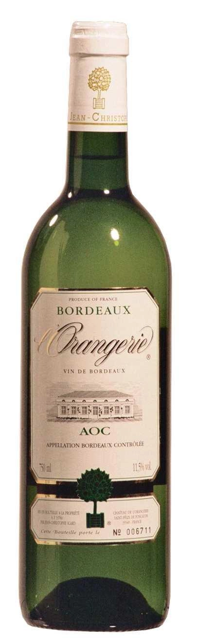 Вино Chateau de l'Orangerie Bordeaux AOC  2013 750 мл
