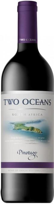 Вино  Two Oceans  Pinotage   2017  750 мл