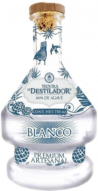 Текила  Destileria Santa Lucia El Destilador Premium  Blanco 750 мл