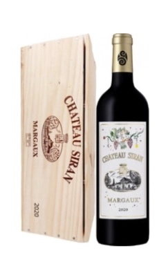 Вино Chateau Siran Margaux AOC в дер. коробки 2020 1500 мл