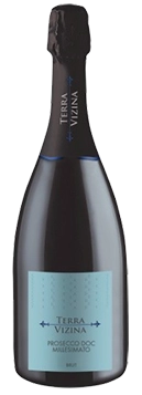 Игристое Вино Casere Prosecco DOC Brut Millesimato Terra Vizina  2023 750 мл