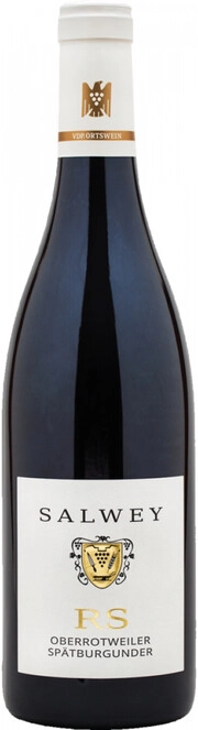 Вино Salwey  RS  Oberrotweiler Spatburgunder  Зальвей  РС Оберротвайлер Шпетбургундер Резерв 2017 1500 мл