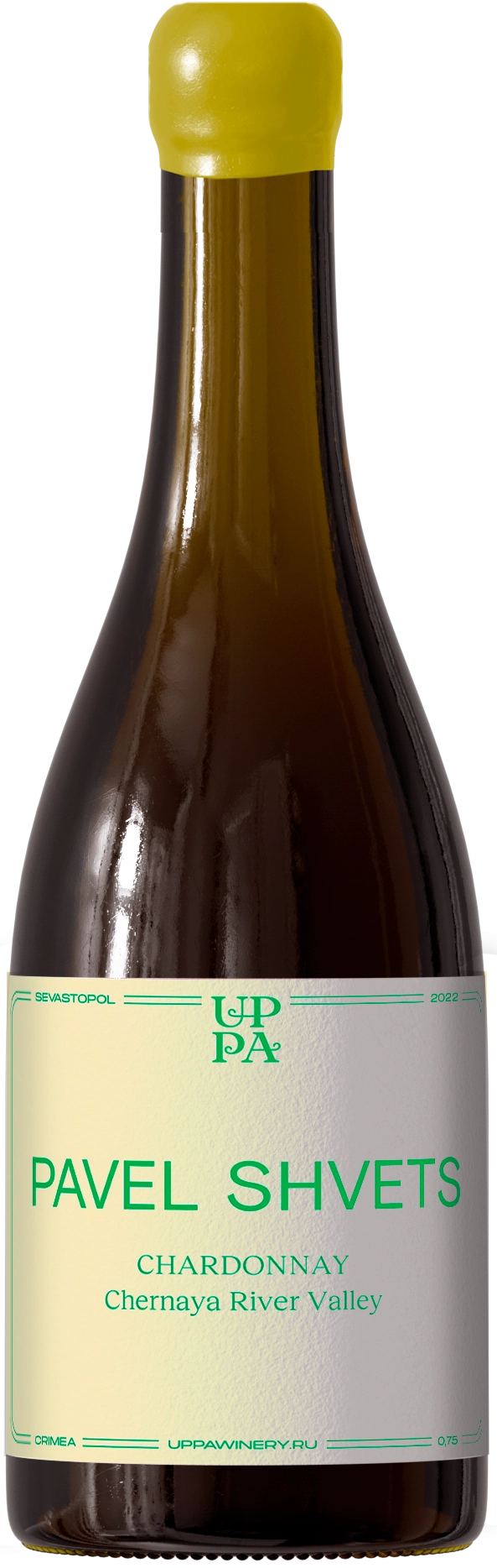 Вино Уппа  Павел Швец Шардоне  2022 750 мл 12,5%