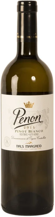 Вино Nals-Margreid Penon  Pinot Bianco, Sudtirol Alto Adige  Нальс-Маргрейд  Пенан Пино Бьянко Зюдтироль  2014  750 мл