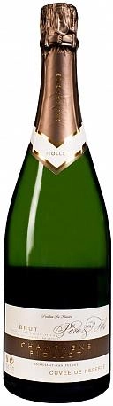 Шампанское Piollot Père et Fils Cuvée de Réserve Brut AOC  750 мл