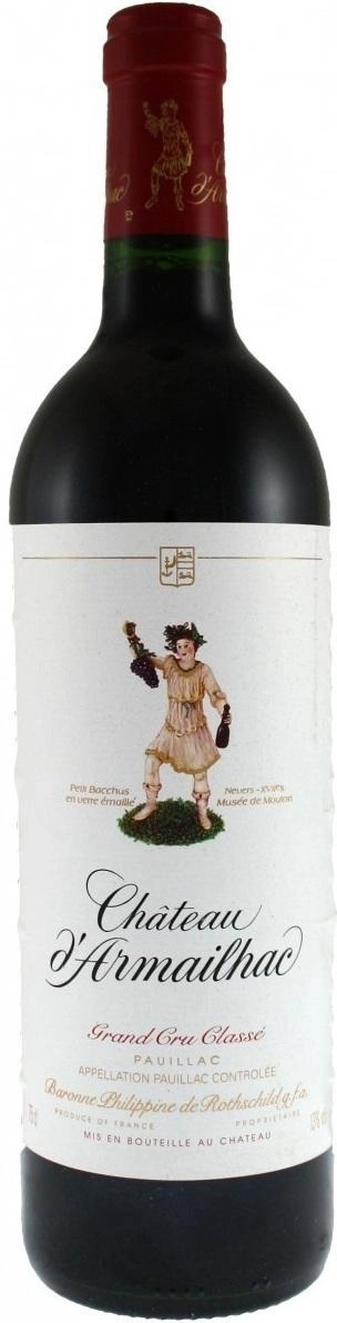 Вино Château d’Armailhac 5-éme Grand Cru Classé  2011 375 мл