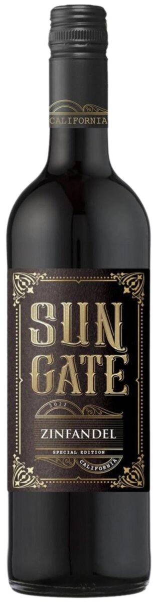Вино Sun Gate  Red Zinfandel  2022  750 мл  14%