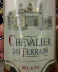 Вино Chevalier Du Terrain Blanc Sec  0,75