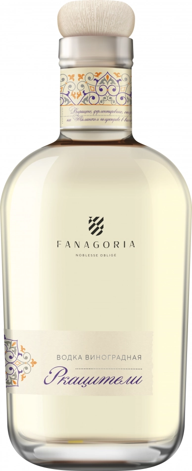 Водка  Фанагория Чача Ркацители   500 мл