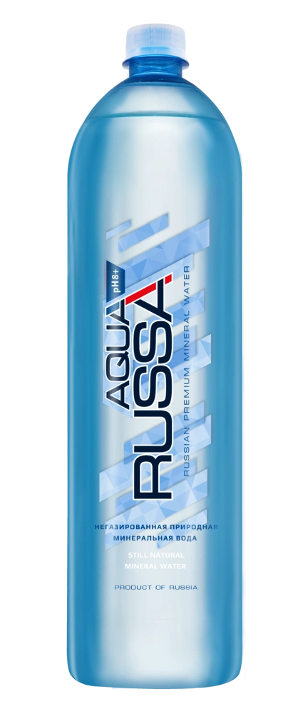 Вода  Aqua Russa  Still Аква Русса  газированная в пластиковой бутылки 1500 мл