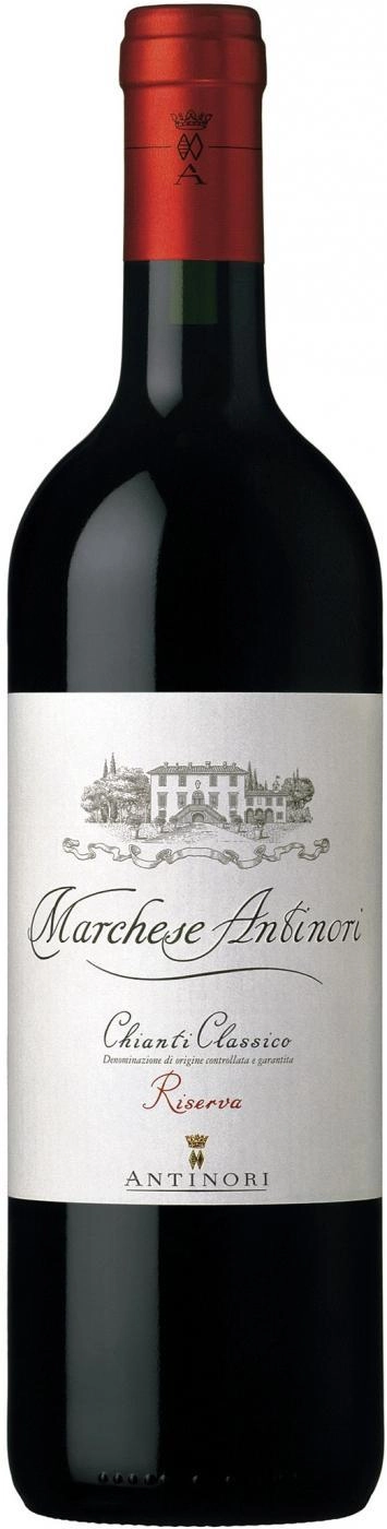 Вино Marchese Antinori Chianti Classico DOCG Riserva Маркезе  Антинори Кьянти Классико Ризерва в подарочной упковке 2020 1500 мл
