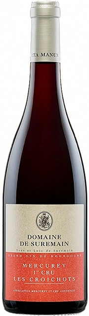 Вино Domaine de Suremain Mercurey 1-er Cru  Les Croichots  2021   750 мл 13%