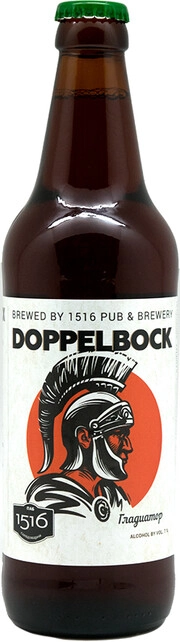 Пиво 1516 Gladiator  DoppelBock  1516 Гладиатор  Доппельбок  стекло  500 мл