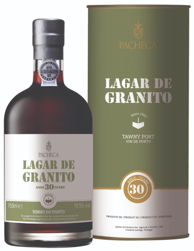 Портвейн Lagar de Granito Porto 30 anos Pacheca in tube  1993  750 мл