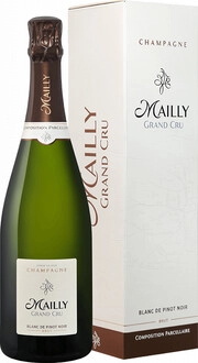 Шампанское Champagne Mailly Grand Cru Blanc de Pinot Noirs gift box  750 мл