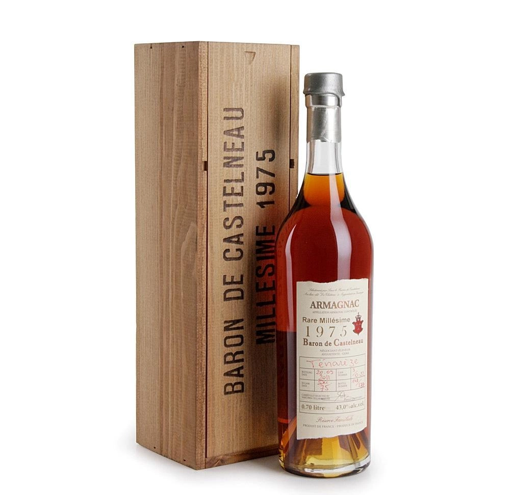 Арманьяк Armagnac Baron de Castelneau 1975 700 мл