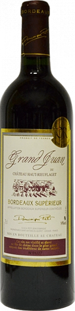 Вино Grand Juan du Chateau Haut Rieflaget   2017  750 мл