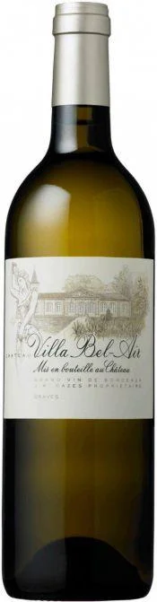 Вино "Chateau Villa Bel-Air" Blanc, Graves AOC, "Шато Вилла Бель-Эйр" Блан, 2011, 750 мл