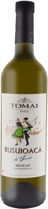 Вино Tomai  Busuioaca  Muscat  Бусуйок  Мускат  750 мл