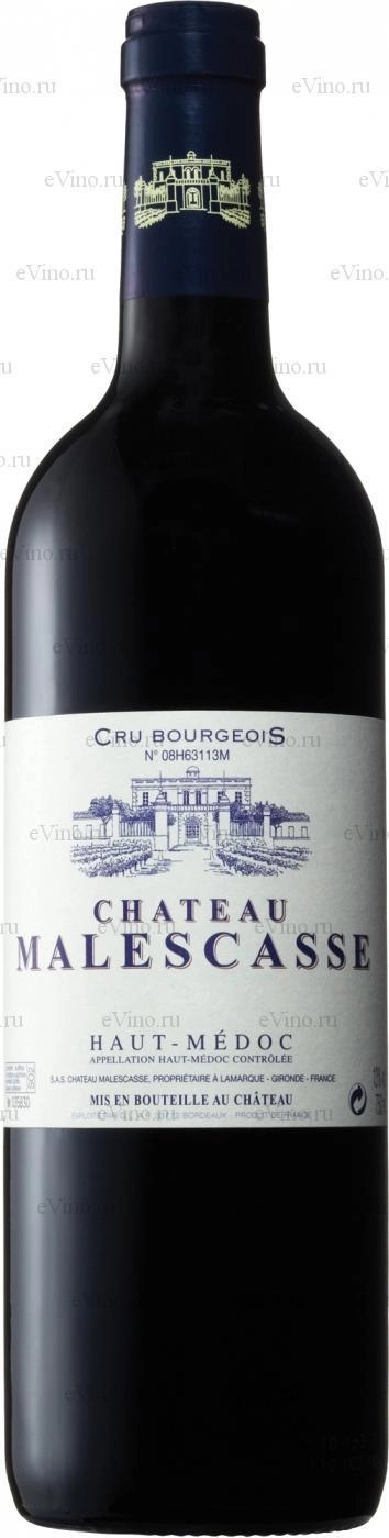 Вино Château Malescasse Haut-Médoc  2011 750 мл